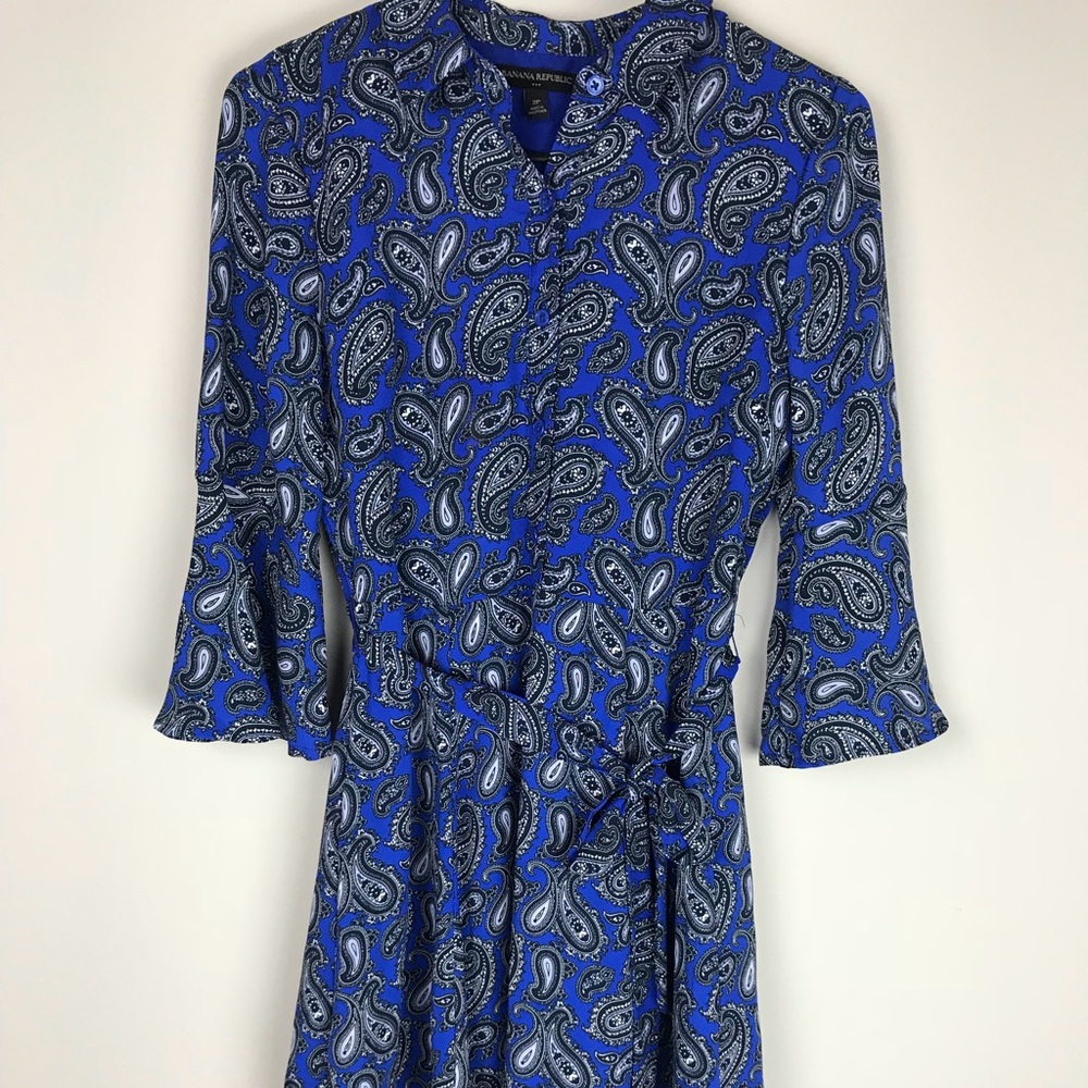 BANANA REPUBLIC/ 3/4 sleeve NWOT dress